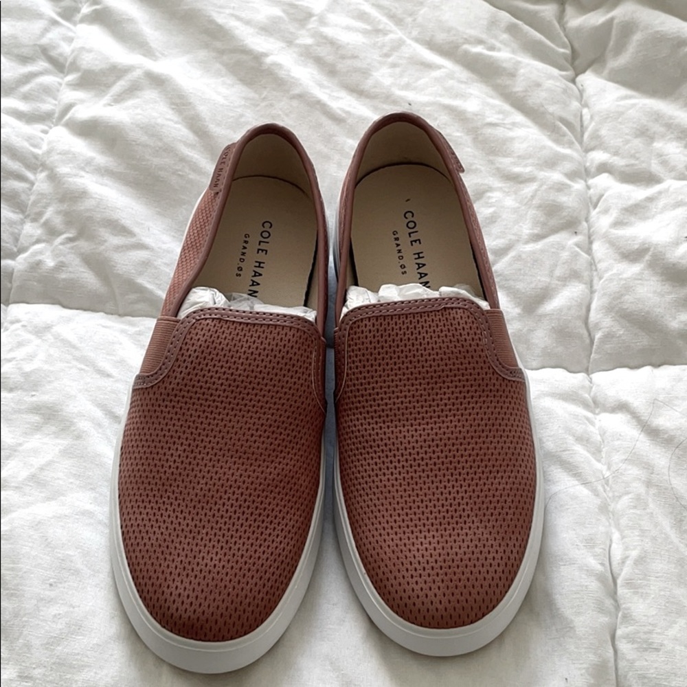 Brand New Cole Haan slip ons